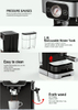 Mini breville keurig delonghi máquinas de café turco alemanha peças de cápsulas máquina de café expresso para negócios