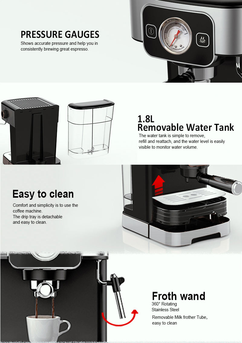 Mini breville keurig delonghi máquinas de café turco alemanha peças de cápsulas máquina de café expresso para negócios