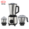 Smoothie Eletrodomésticos de cozinha elétricos Liquidificador de frutas e vegetais Liquidificador de alimentos em aço inoxidável