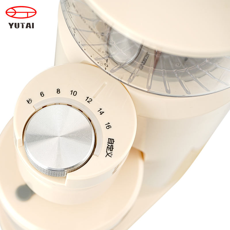 Novo temporizador digital copos display 40mm de aço inoxidável anti-estático espresso cônico rebarba moedor cônico elétrico de grãos de café