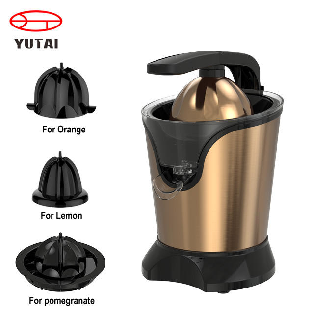 Potente extrator de suco elétrico de aço inoxidável de 200 W para espremedor de frutas cítricas
