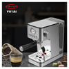 Máquina de café expresso elétrica automática profissional de primeira qualidade com tanque de leite na china