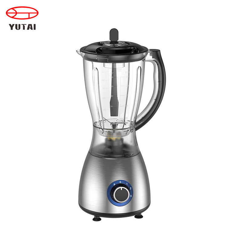 Cozinha profissional 5 velocidades de aço inoxidável comercial usado liquidificador espremedor misturador moedor picador de vegetais liquidificador