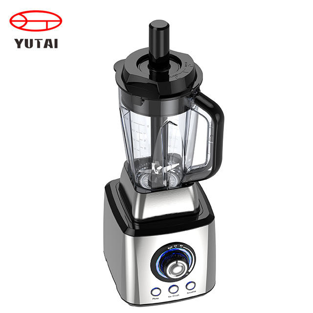 Máquina profissional de suco e suco de frutas, processador de alimentos de cozinha, misturador de gelo e liquidificador elétrico comercial de potência pesada