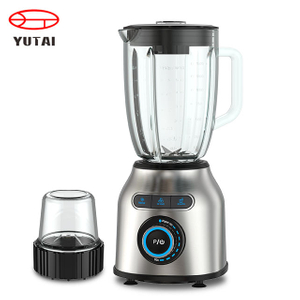 Eletrodomésticos elétricos Smoothie Espremedor de frutas Liquidificador de vegetais Liquidificador de aço inoxidável com moedor
