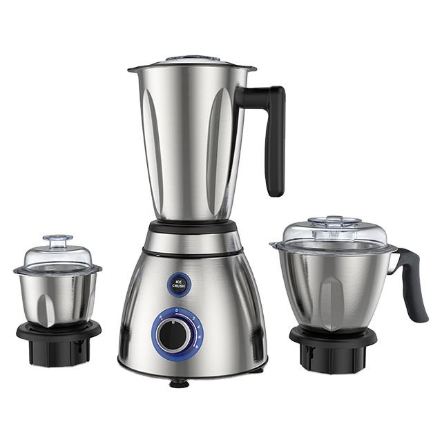 Jarra de aço inoxidável, liquidificador, picador, utensílios de cozinha de alta velocidade, smoothie comercial, 500w, liquidificador elétrico