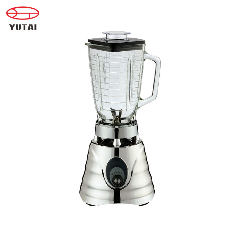 Liquidificador comercial de gelo de smoothie de misturador de alimentos 1.5l com copo pequeno de plástico
