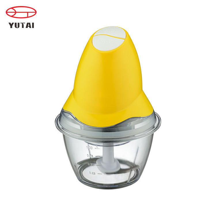 Picador de alimentos profissional de baixo ruído de 300 W, liquidificador com tigela de plástico de 1,5L