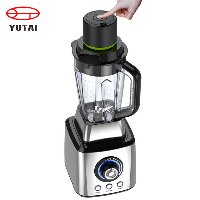 Máquina profissional de suco e suco de frutas, processador de alimentos de cozinha, misturador de gelo e liquidificador elétrico comercial de potência pesada