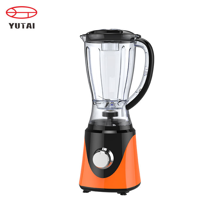 Liquidificador elétrico de frutas / gelo de mesa de alta velocidade com jarra de plástico de 1,5L