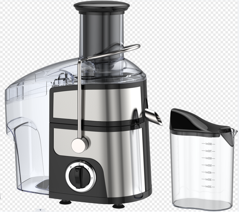 Novo 750w duas velocidades com função de pulso multi -função Processador de alimentos Big Power Juicer