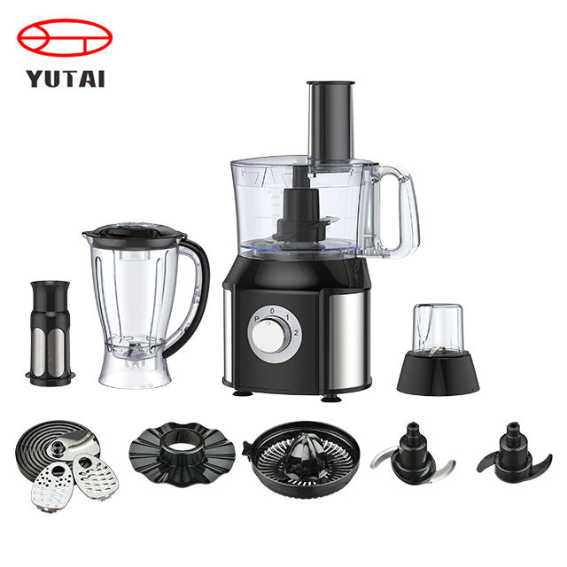 Liquidificador, picador, batedeira, espremedor de frutas cítricas, moedor, máquina de massa, triturador, fatiador, processador de alimentos multifuncional 10 em 1 500W