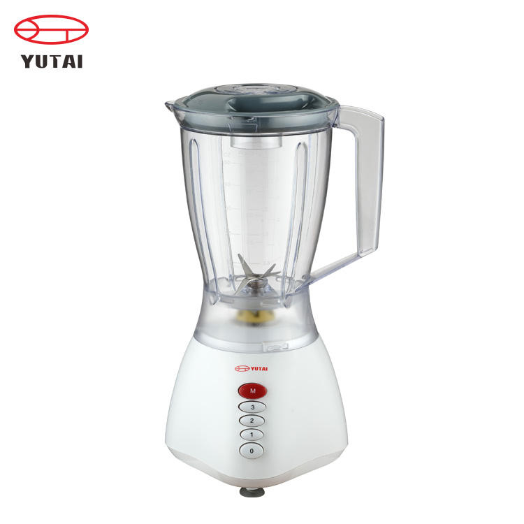 Processador de alimentos 2 em 1 Licuadoras 1,5L para uso doméstico Moedor manual e liquidificador de smoothie