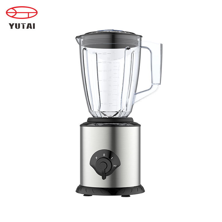 Liquidificador elétrico de 500 W com 2 velocidades e função de picar gelo
