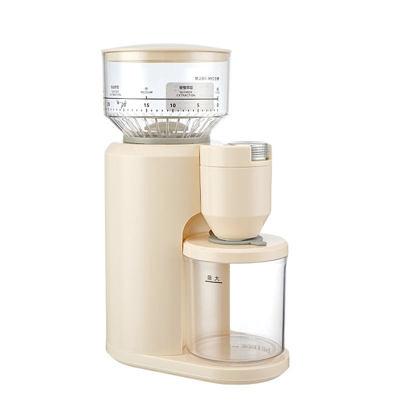 Novo temporizador digital copos display 40mm de aço inoxidável anti-estático espresso cônico rebarba moedor cônico elétrico de grãos de café