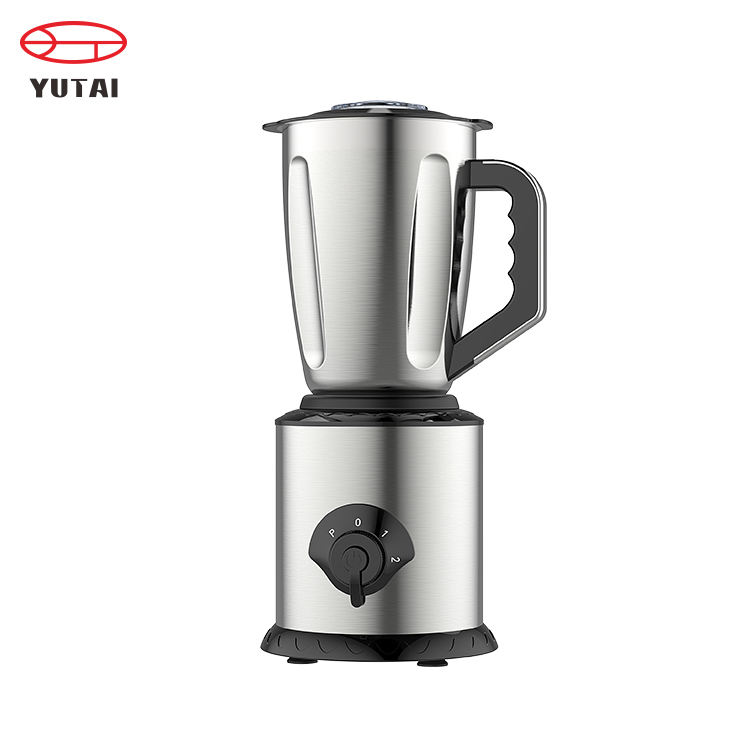 Liquidificador elétrico de 500 W com 2 velocidades e função de picar gelo