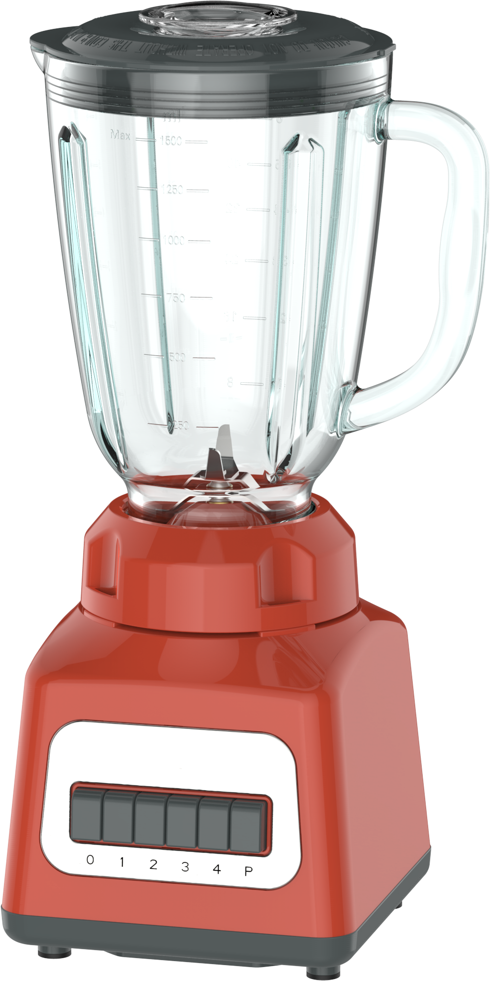Liquidificador comercial de alimentos de 4 velocidades, picador, moedor