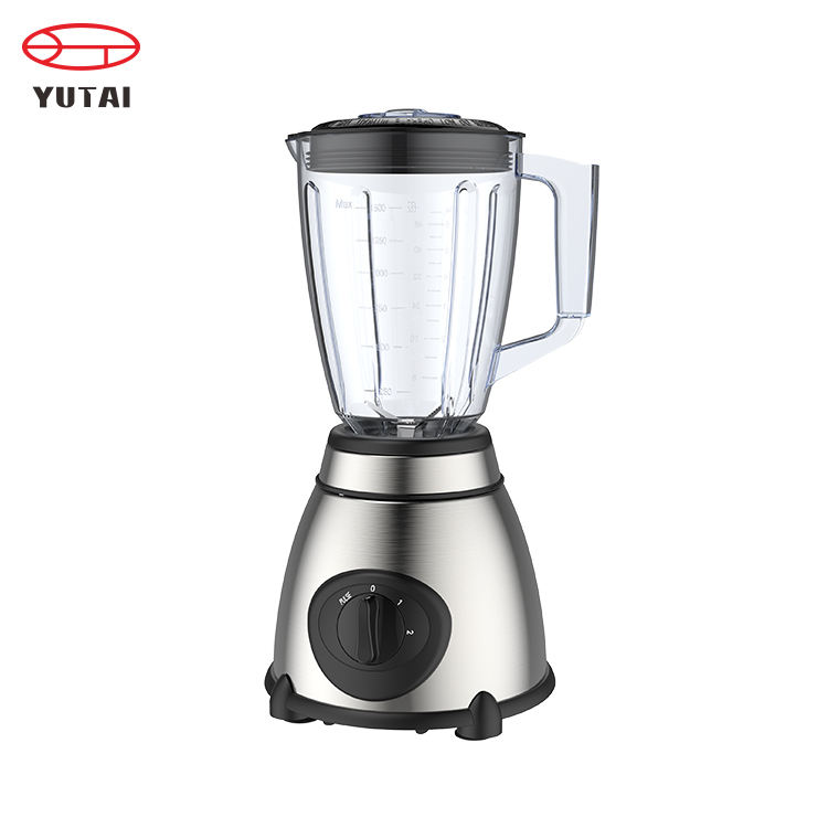 Liquidificador de plástico de alta velocidade 1.5L liquidificador elétrico poderoso liquidificador de alimentos smoothie