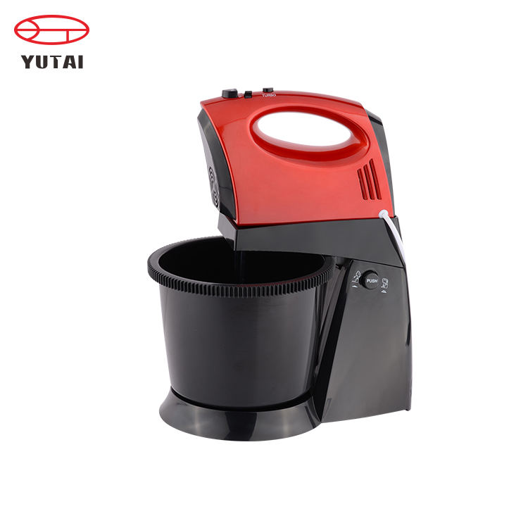 Misturador manual super de plástico de 5 velocidades com tigela giratória CE ROHS