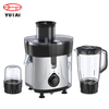 Espremedor elétrico de frutas e vegetais Power Juicer, liquidificadores e espremedores