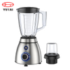 Jarra de aço inoxidável, liquidificador, picador, utensílios de cozinha de alta velocidade, smoothie comercial, 500w, liquidificador elétrico