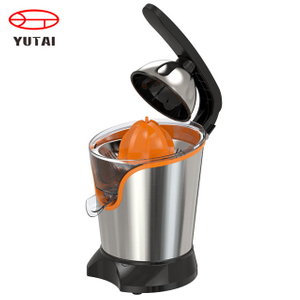 Espremedor de laranja elétrico para uso doméstico Espremedor de limão espremedor de frutas cítricas de aço inoxidável