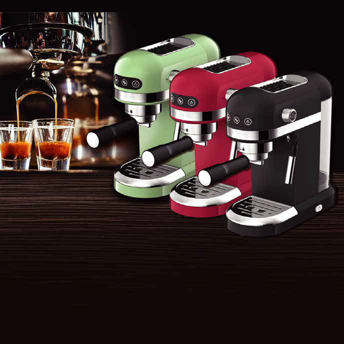 Máquina de café comercial para hotel, fabricação automática de café expresso com moedor