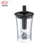 Copo agitador elétrico de 250 W de potência pequeno liquidificador esportivo pessoal portátil