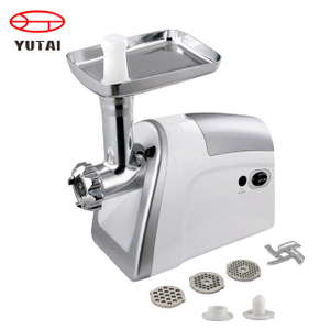 Máquina moedora de carne comercial elétrica doméstica 1000W mini picadora de carne