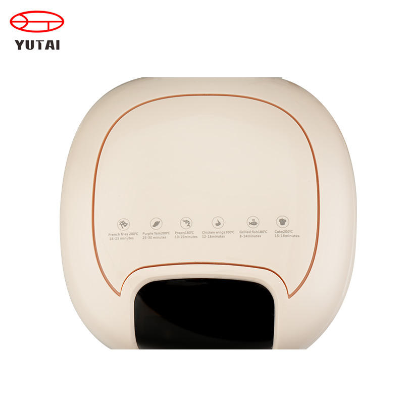 Fritadeira elétrica de ar quente 8l, sem óleo, industrial, prata, profunda, sem óleo, forno, fritadeiras de ar digitais inteligentes