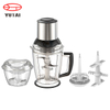 2000ml cozinha novo manual processador de alimentos acessível vegetal alho carne dicer elétrico mini picador de alimentos