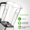Liquidificador comercial multifuncional, misturador elétrico, espremedor, smoothie, liquidificador de alimentos