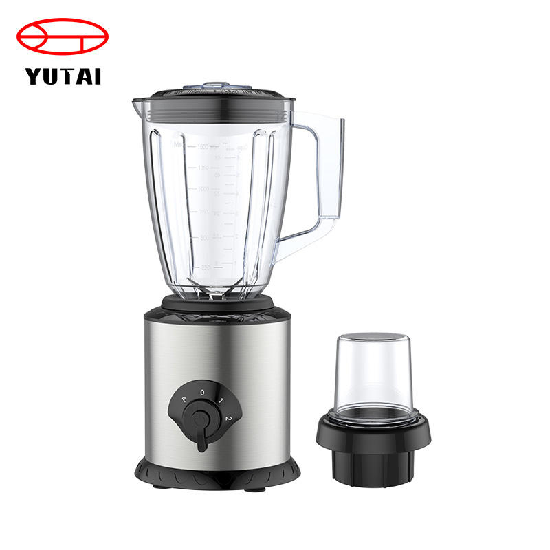 Liquidificador elétrico de 500 W com 2 velocidades e função de picar gelo