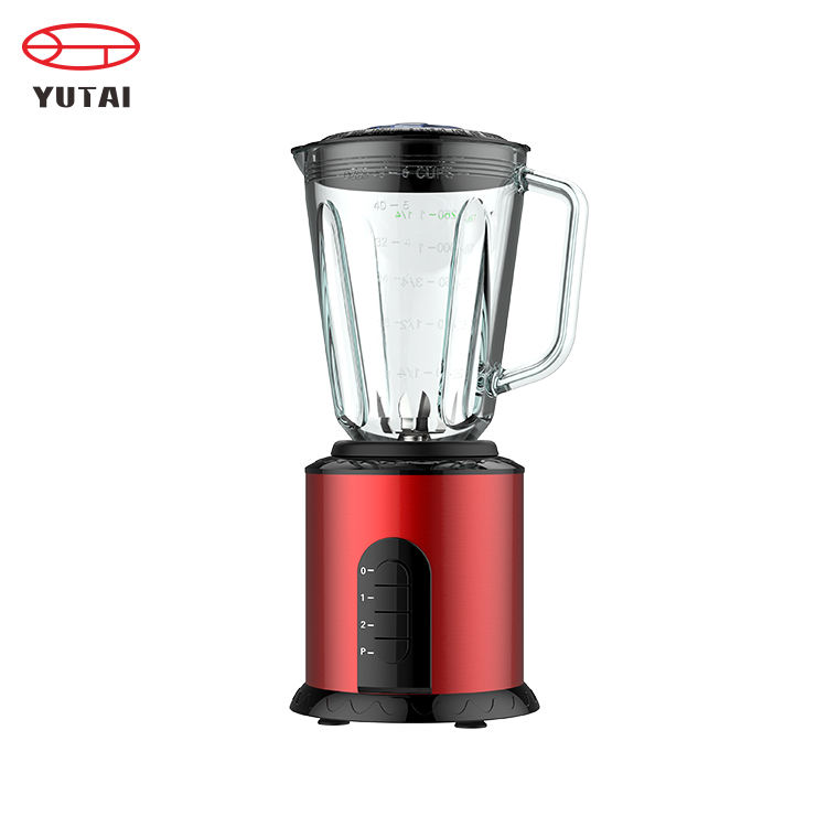 Liquidificador elétrico comercial de 1,5 litros para gelo/frutas/leite de soja