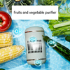Cozinha doméstica viagem sem fio ao ar livre mini limpador de limpeza de alimentos para bebê portátil purificador de frutas e vegetais
