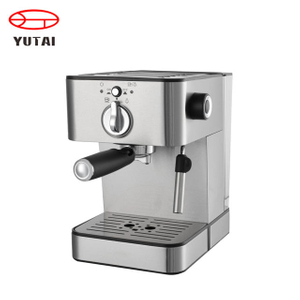 15 barras multifuncionais corpo de aço inoxidável melhor venda máquina de café expresso cappuccino com espuma de leite cafeteira para uso doméstico