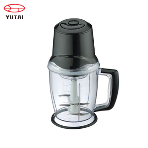 Mini picador elétrico de alimentos de alta potência 500w com 2 lâminas