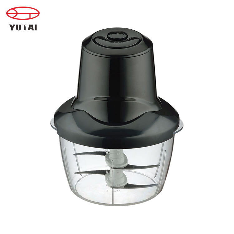 Mini picador elétrico de alimentos de alta potência 500w com 2 lâminas