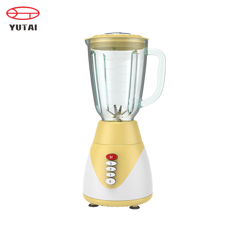 Distribuidor de eletrodomésticos elétricos domésticos 1500ML liquidificador elétrico de mesa para jarras de vidro