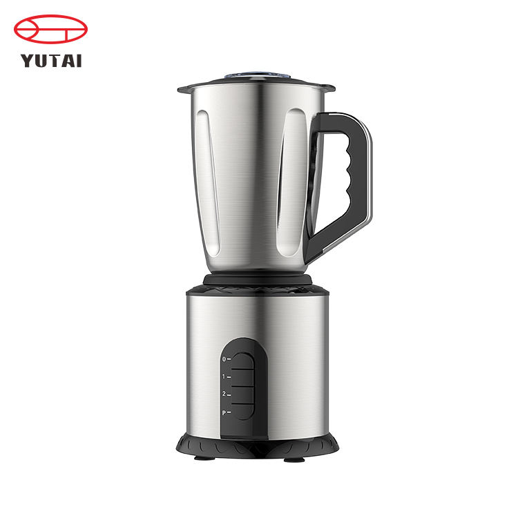 Liquidificador elétrico de 500 W com 2 velocidades e função de picar gelo