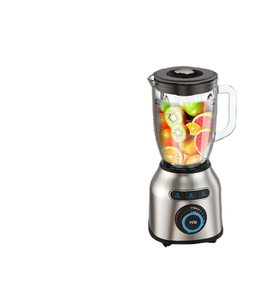 Liquidificador multifuncional elétrico de alta potência 1800W para alimentos frutas vegetais em aço inoxidável