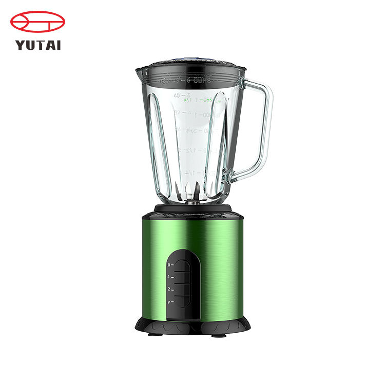 Liquidificador elétrico comercial de 1,5 litros para gelo/frutas/leite de soja
