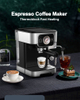 Mini breville keurig delonghi máquinas de café turco alemanha peças de cápsulas máquina de café expresso para negócios