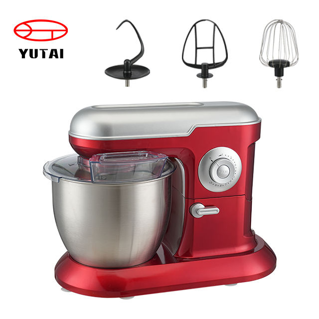 Atacado doméstico robô máquina de cozinha elétrica batedor ovo processador alimentos misturador com 7l tigela suporte misturador