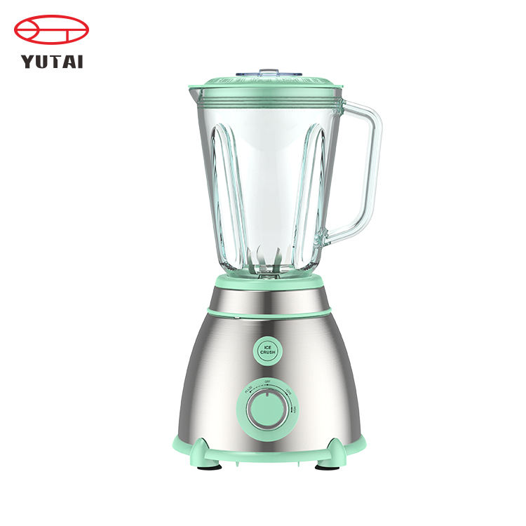 Liquidificador de plástico de alta velocidade 1.5L liquidificador elétrico poderoso liquidificador de alimentos smoothie